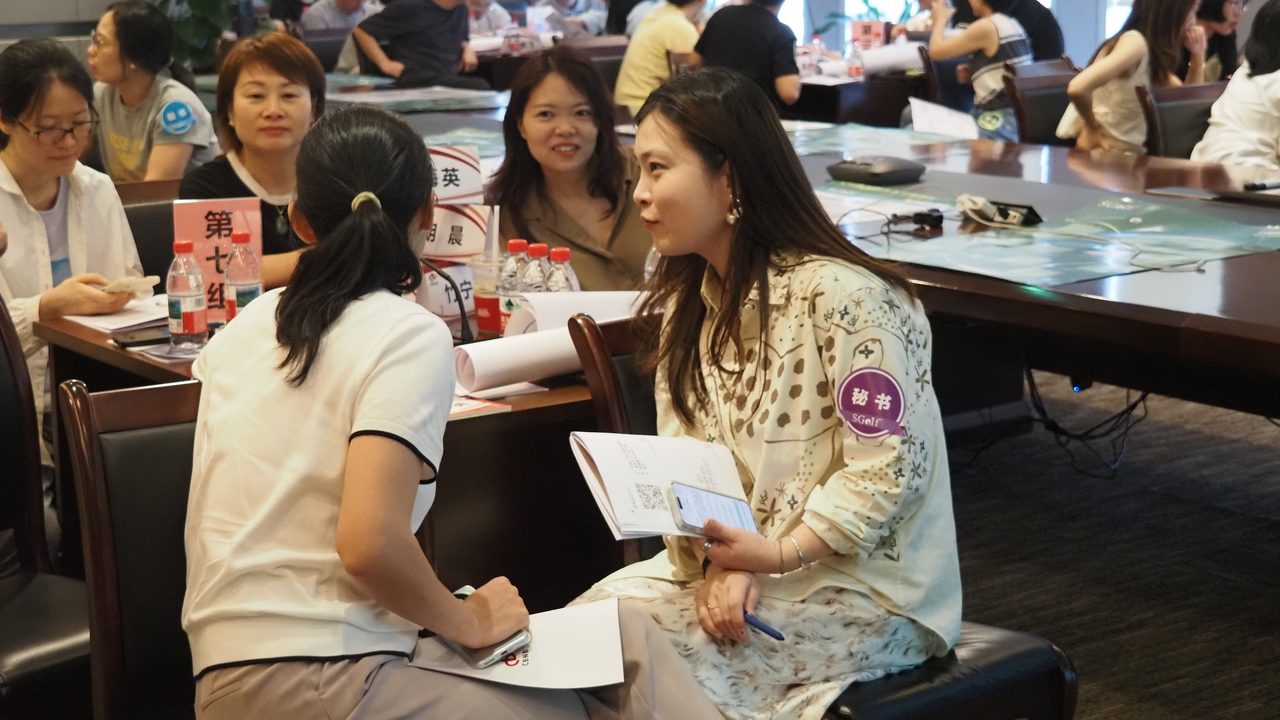 学员热烈讨论交流